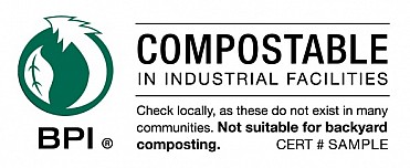 BPI Certified Compostable Logo
