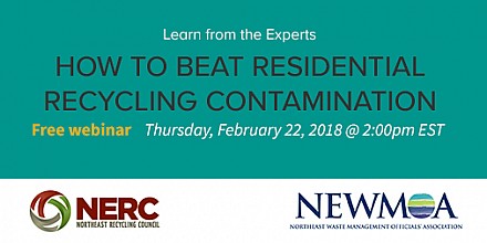 Residential recycling contamination workshop graphic