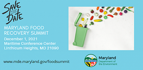 Maryland Food Recovery Summit graphic