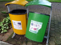 Recycling & organics collection containers Hanoi photo